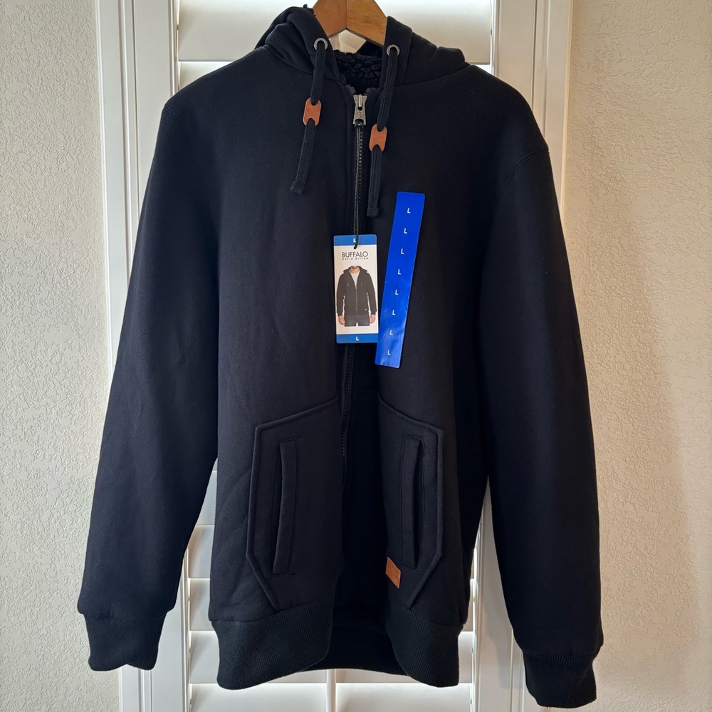 Buffalo David Bitton hooded zip up sweater